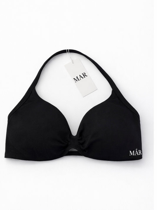 The halter bra - Black